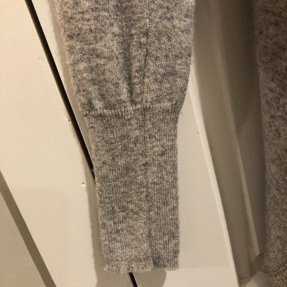 BANANA REPUBLIC Women’s heather gray open cardigan - Picture 2 of 5